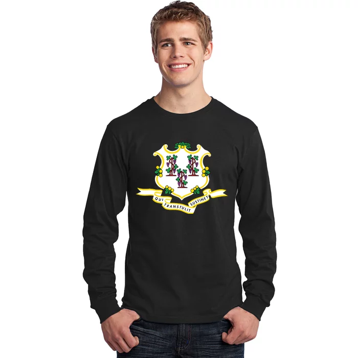 Connecticut State Flag Long Sleeve Shirt