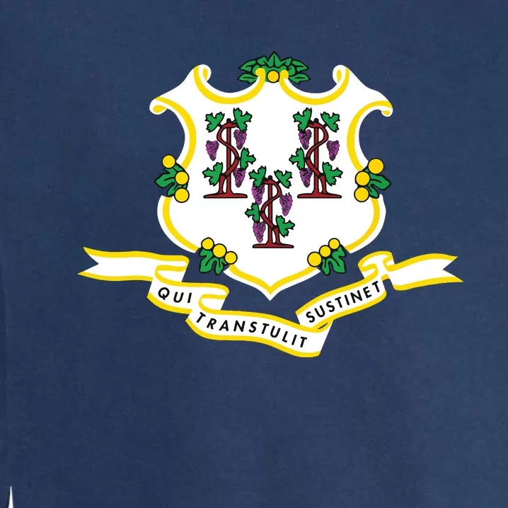 Connecticut State Flag Garment-Dyed Sweatshirt