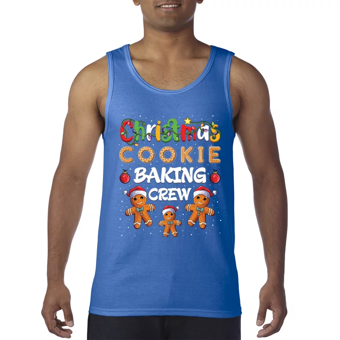 Christmas Santa Family Gingerbread Team Cookie Baking Crew Cool Gift Tank Top