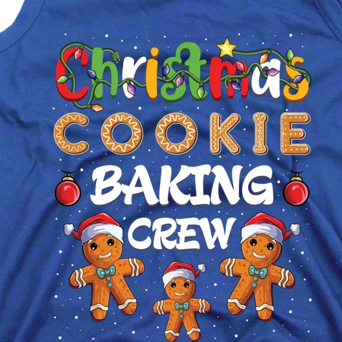 Christmas Santa Family Gingerbread Team Cookie Baking Crew Cool Gift Tank Top