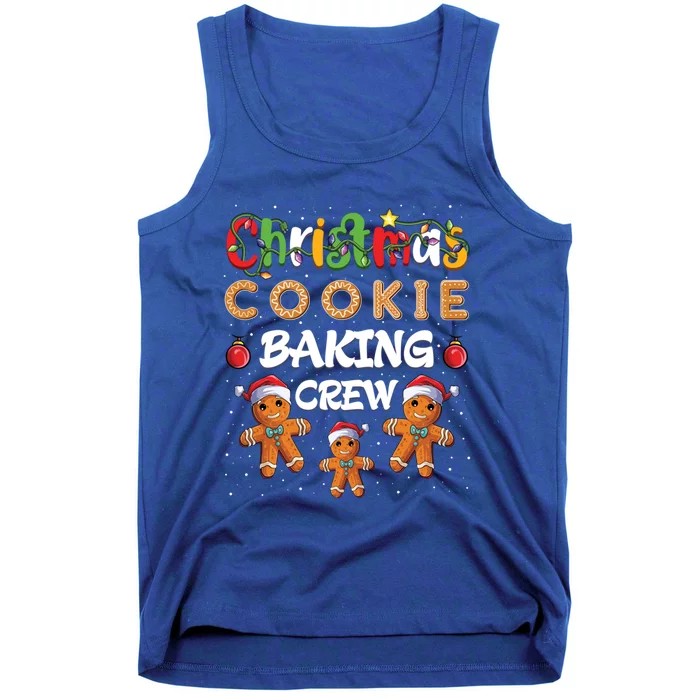 Christmas Santa Family Gingerbread Team Cookie Baking Crew Cool Gift Tank Top