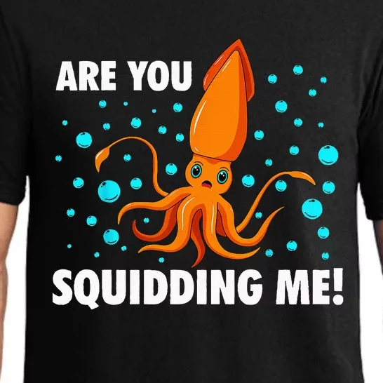 Cool Squid For Zoologist Octopus Fish Animal Pajama Set