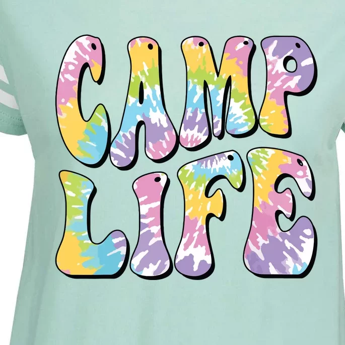 Camping Summer For Girl Summer Camp Life Retro Enza Ladies Jersey Football T-Shirt