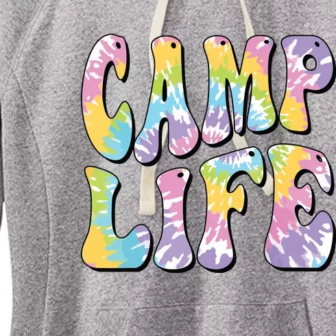 Camping Summer For Girl Summer Camp Life Retro Women's Fleece Hoodie