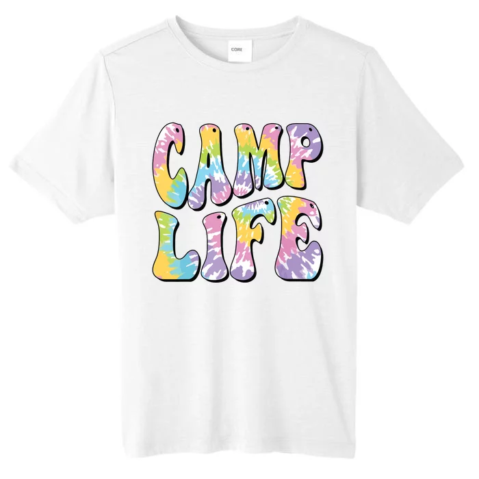 Camping Summer For Girl Summer Camp Life Retro ChromaSoft Performance T-Shirt