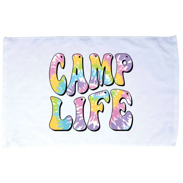 Camping Summer For Girl Summer Camp Life Retro Microfiber Hand Towel