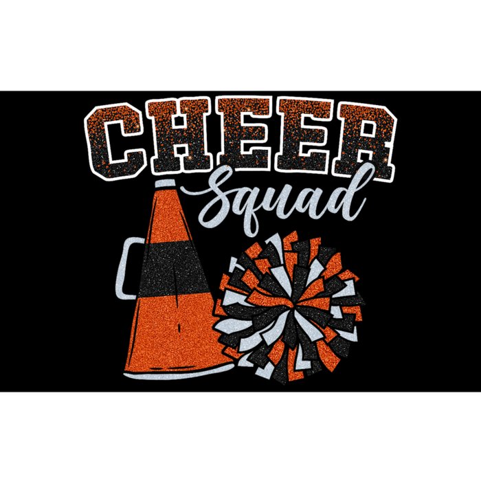 Cheer Squad Funny Cheerleader Cheerleading Orange Bumper Sticker