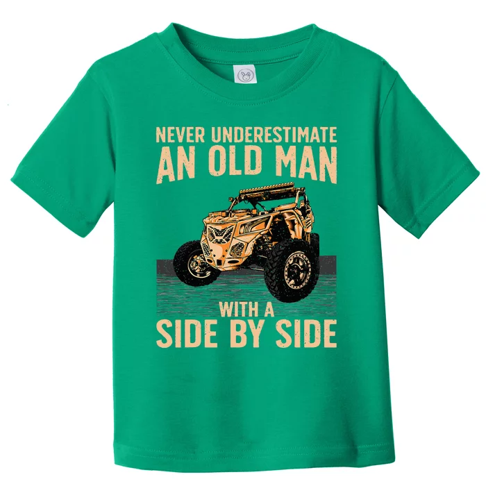 Cool Sxs For Grandpa Dad Offroad Toddler T-Shirt