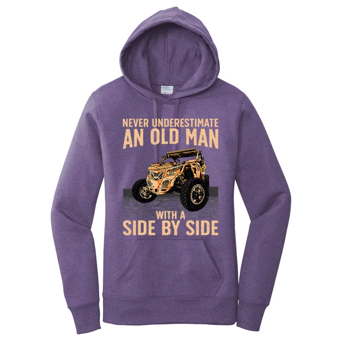 Cool Sxs For Grandpa Dad Offroad Women's Pullover Hoodie