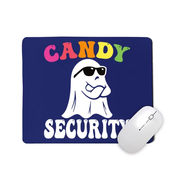 Candy Security Funny Halloween Costume Mousepad