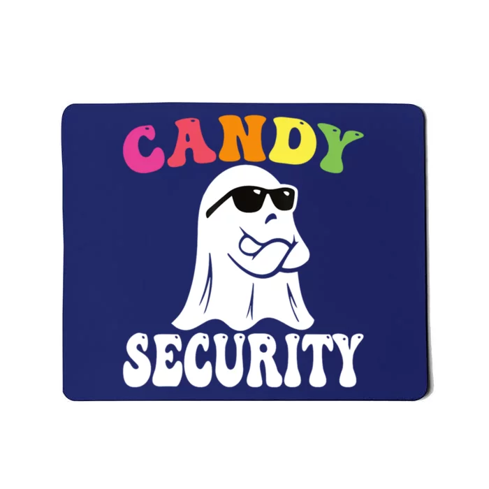 Candy Security Funny Halloween Costume Mousepad