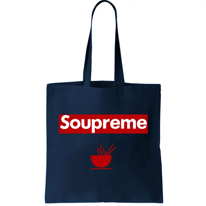 Charles Soupreme Funny Soupreme Logo Tote Bag