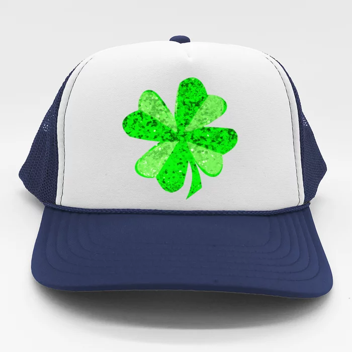 Clover Shamrock Funny St. Saint Patrick's Day Trucker Hat