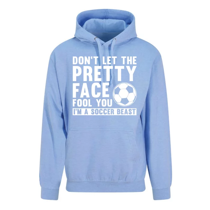 Cool Soccer For Women Teen Girls Soccer Lover Player Sports Unisex Surf Hoodie