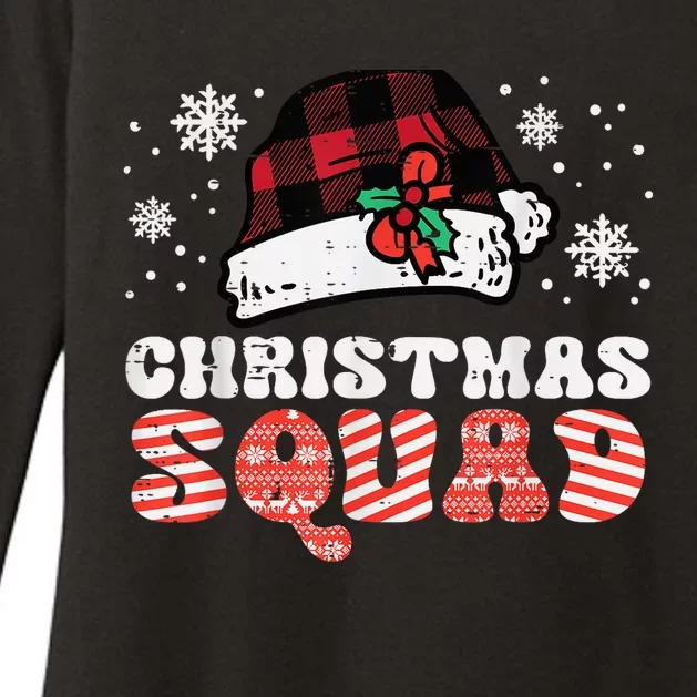 Christmas Squad Funny Xmas Crew Team Matching Kid Wo Womens CVC Long Sleeve Shirt