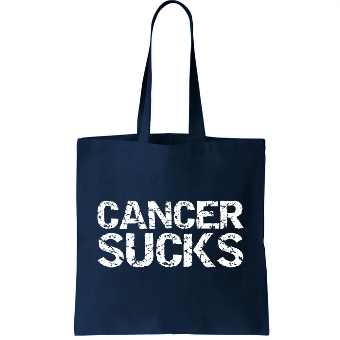 Cancer Sucks Gift Hooded Cancer Tote Bag