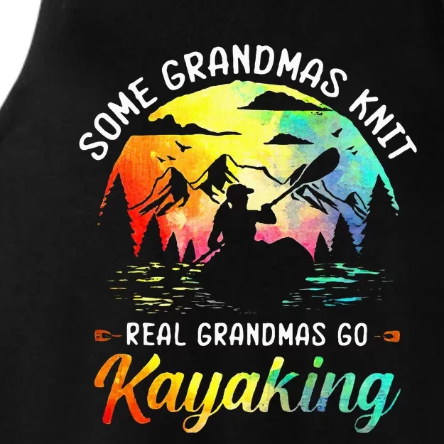 Classic Somes Grandmas Knit Real Grandmas Ladies Tri-Blend Wicking Tank