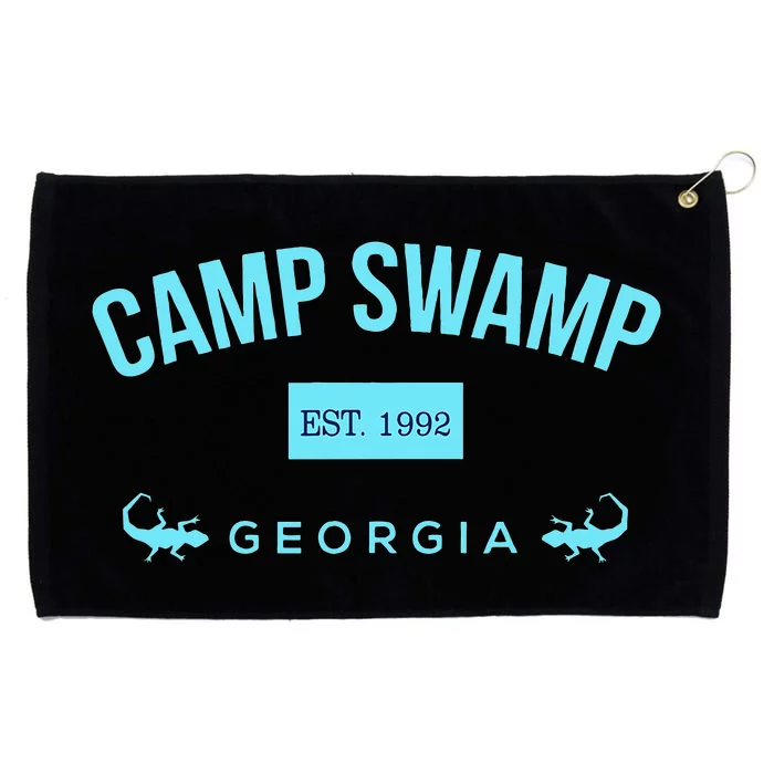 Camp Swamp Georgia Est 1992 – Camp Swamp Merch Grommeted Golf Towel