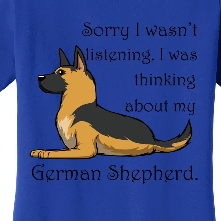 Cute Saying Ger Shepherd Owner Gift Women's T-Shirt