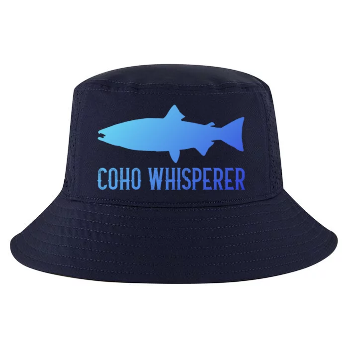 Coho Salmon Gift Fun Fishing Gift Laskan Fisher Cool Comfort Performance Bucket Hat