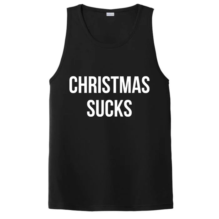 Christmas Sucks Great Gift Performance Tank