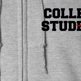 College Stud Gift Full Zip Hoodie