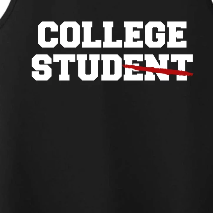 College Stud Gift Performance Tank