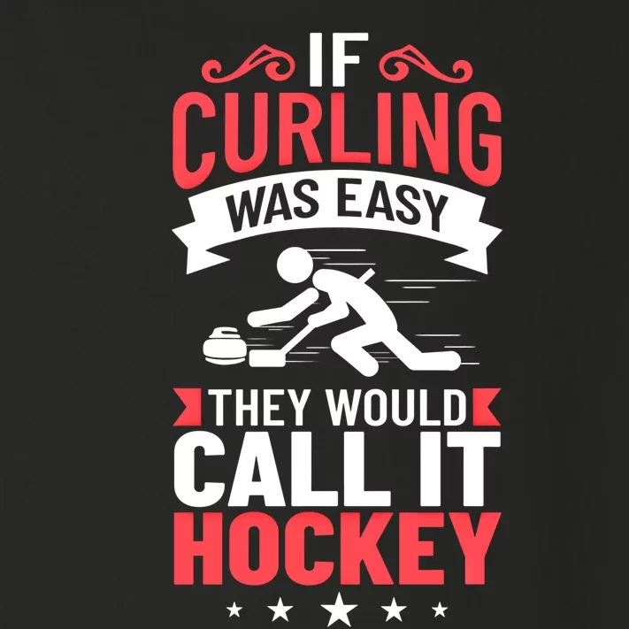 Curling Sport Game Curler Player Stones Broom Curl Gift Toddler Long Sleeve Shirt