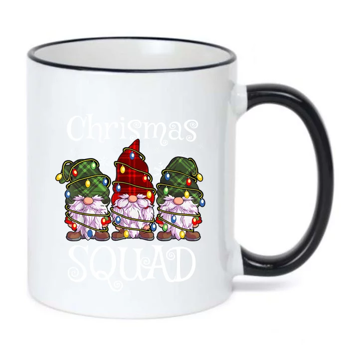 Christmas Squad Gnomies Christmas Gnome Family Matching Pjs Great Gift Black Color Changing Mug