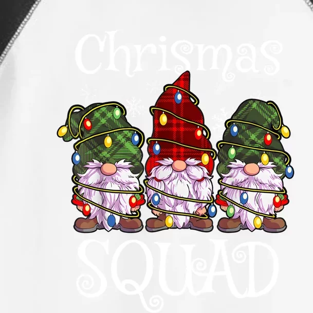 Christmas Squad Gnomies Christmas Gnome Family Matching Pjs Great Gift Toddler Fine Jersey T-Shirt