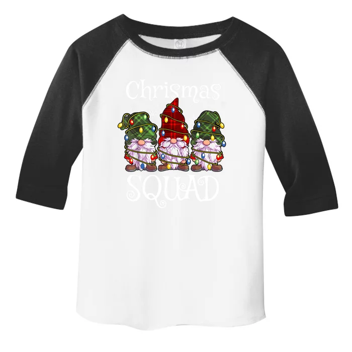 Christmas Squad Gnomies Christmas Gnome Family Matching Pjs Great Gift Toddler Fine Jersey T-Shirt