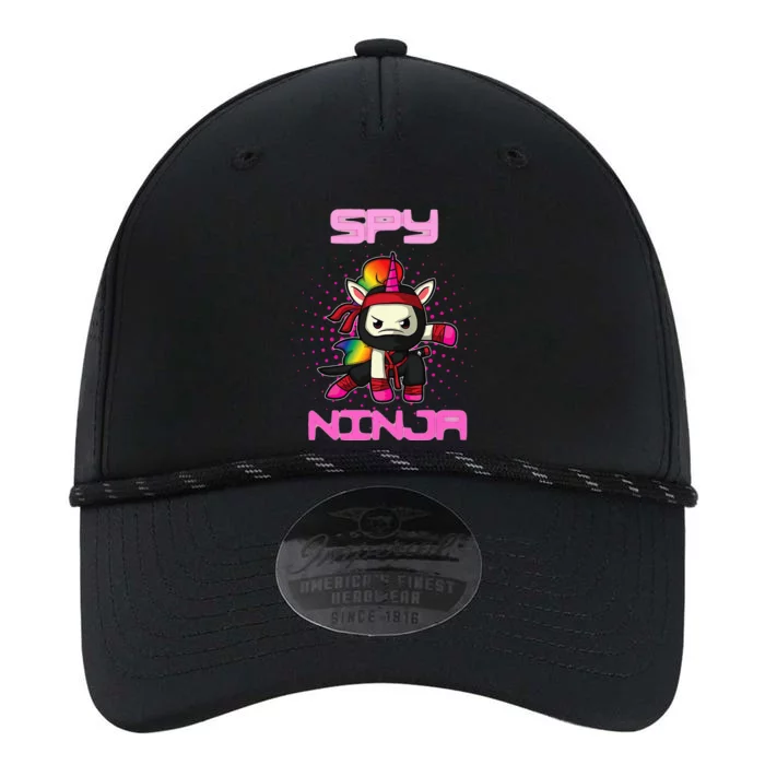 Cool Spy Gaming Ninja Gamer Unicorn Ninja Performance The Dyno Cap