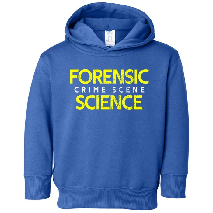 Crime Scene Gift Toddler Hoodie