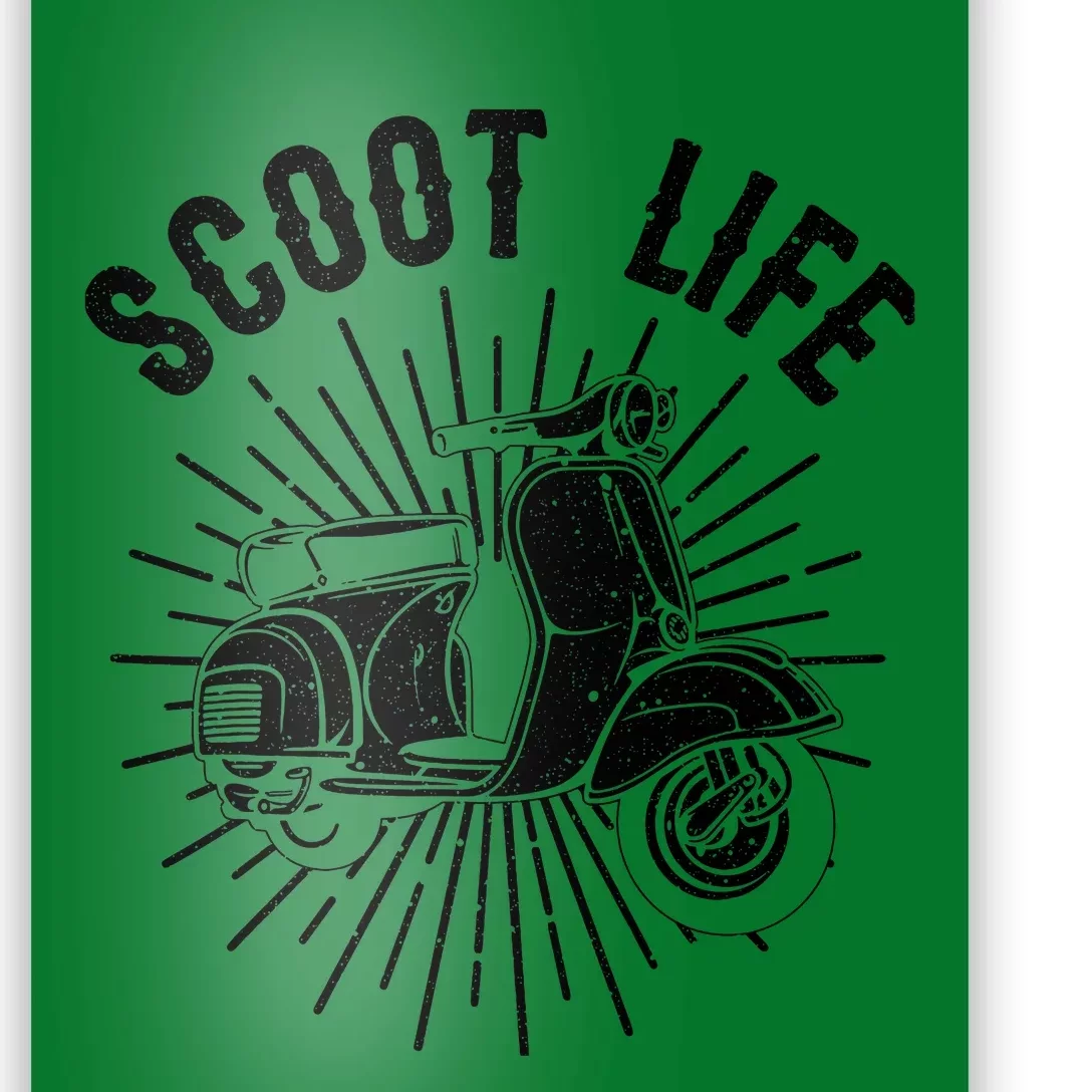 Cool Scooter Gift For Funny Scoot Life Motor Rider Poster