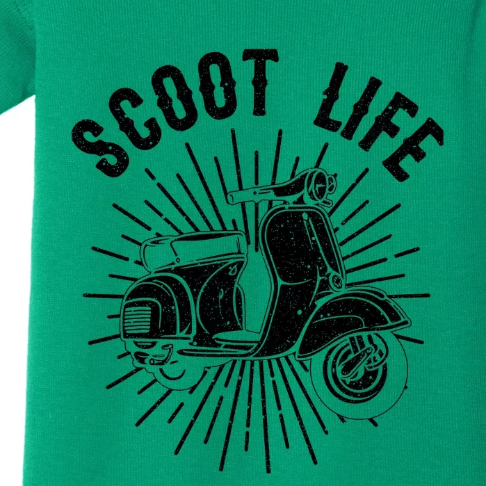 Cool Scooter Gift For Funny Scoot Life Motor Rider Baby Bodysuit