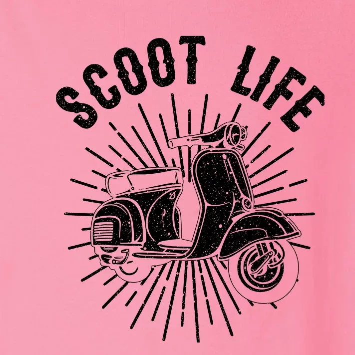 Cool Scooter Gift For Funny Scoot Life Motor Rider Toddler Long Sleeve Shirt