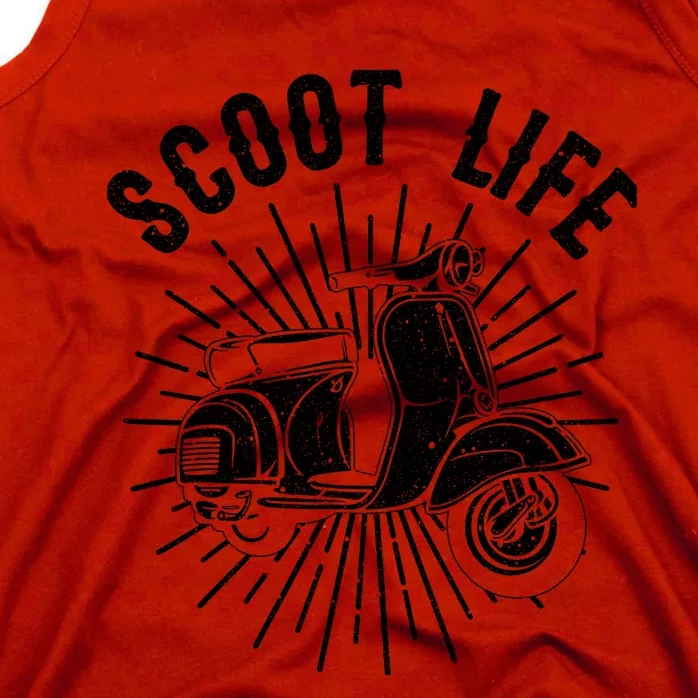 Cool Scooter Gift For Funny Scoot Life Motor Rider Tank Top