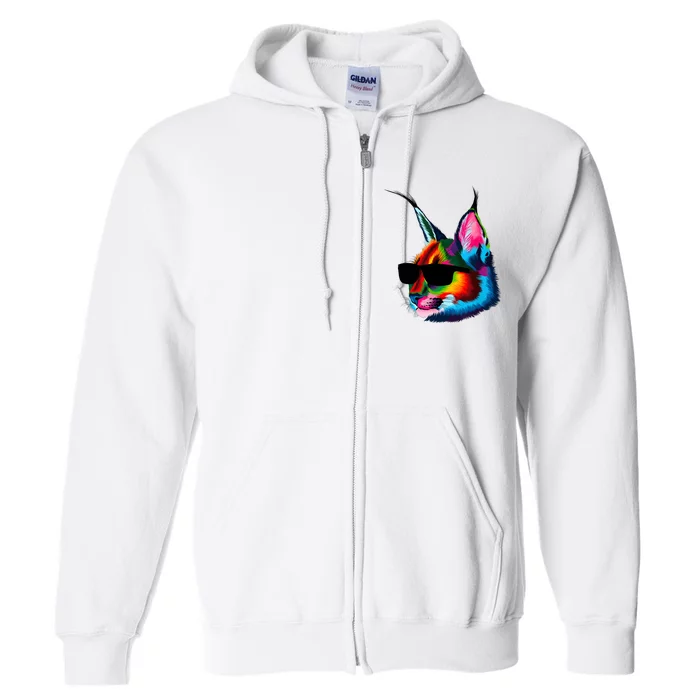 Cat Style Graphic Tees Graphic Tee Cat Full Zip Hoodie