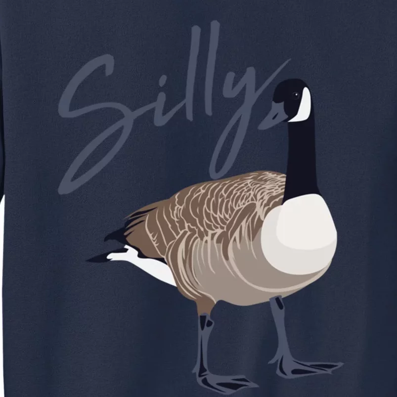 Canadian Silly Goose Funny Cute Bird Hunter Gift Animal Sweatshirt