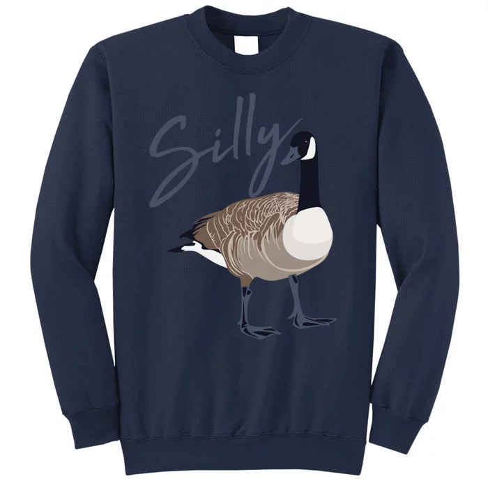 Canadian Silly Goose Funny Cute Bird Hunter Gift Animal Sweatshirt