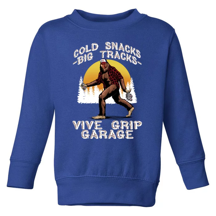 Cold Snacks Giftbig Tracksgift Vice Grip Garage Meaningful Gift Toddler Sweatshirt