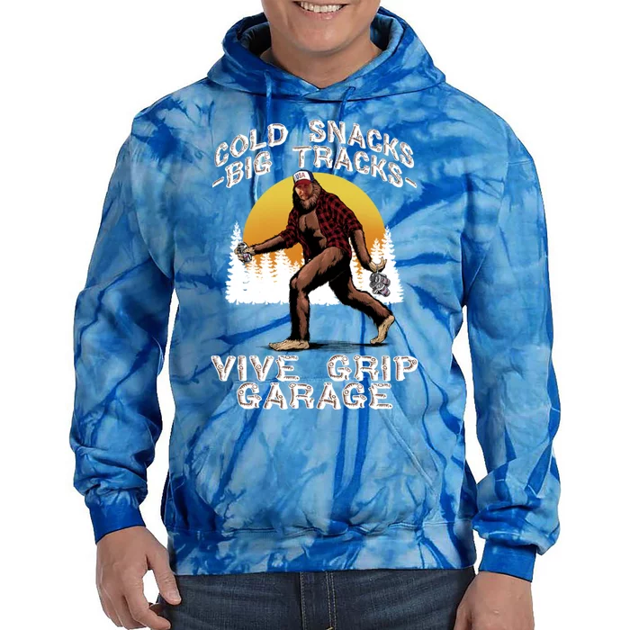 Cold Snacks Giftbig Tracksgift Vice Grip Garage Meaningful Gift Tie Dye Hoodie