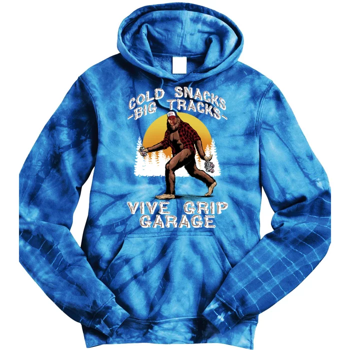 Cold Snacks Giftbig Tracksgift Vice Grip Garage Meaningful Gift Tie Dye Hoodie