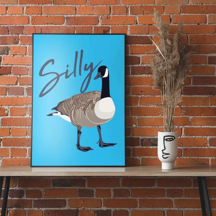 Canadian Silly Goose Funny Cute Bird Hunter Gift Animal Great Gift Poster