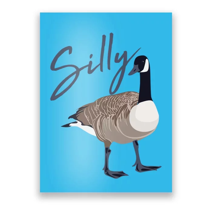 Canadian Silly Goose Funny Cute Bird Hunter Gift Animal Great Gift Poster