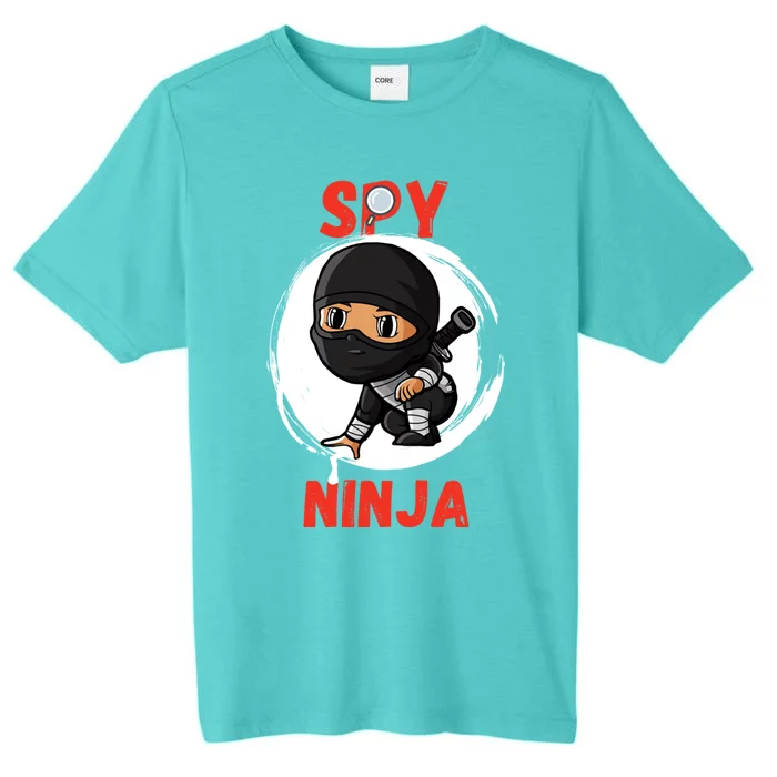 Cool Spy Gaming Ninjas Gamer Boy Girl Spy Ninja Gift ChromaSoft Performance T-Shirt