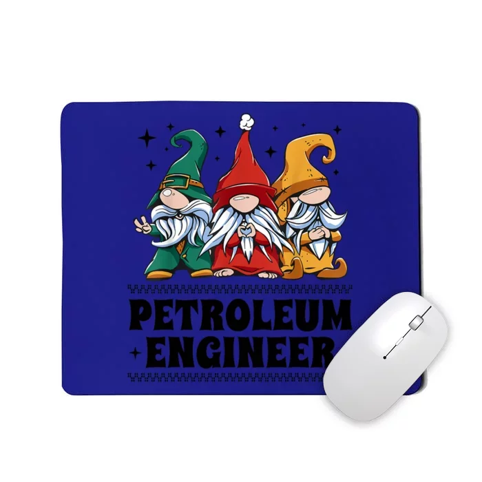 Christmas Santa Gnome Xmas Petroleum Engineer Great Gift Mousepad