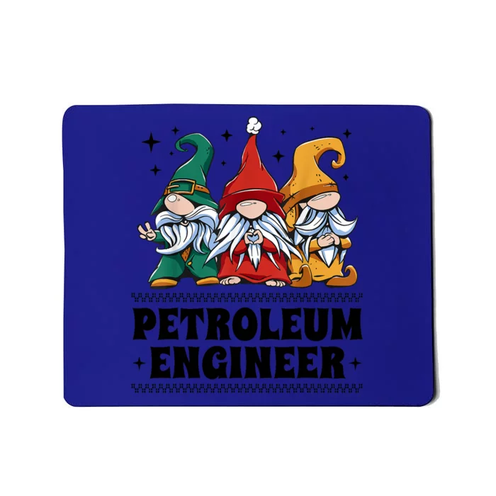 Christmas Santa Gnome Xmas Petroleum Engineer Great Gift Mousepad