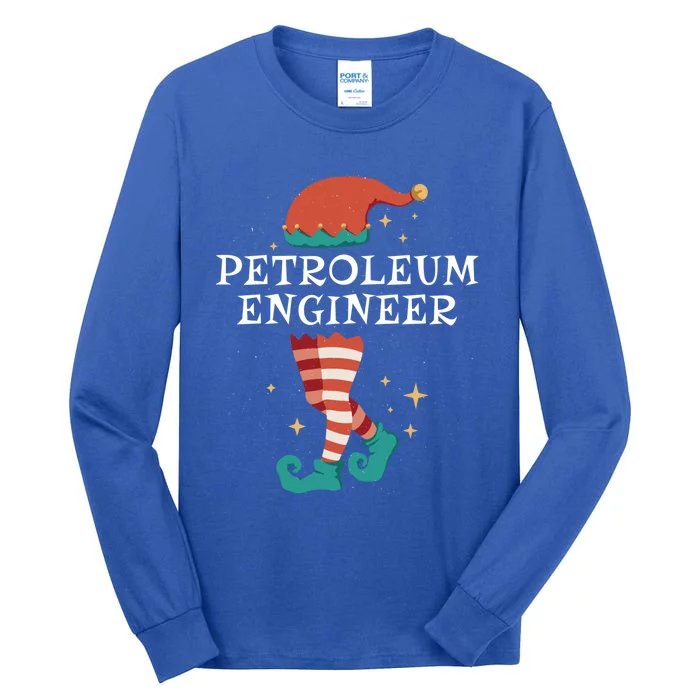 Christmas Santa Gnome Xmas Petroleum Engineer Gift Tall Long Sleeve T-Shirt