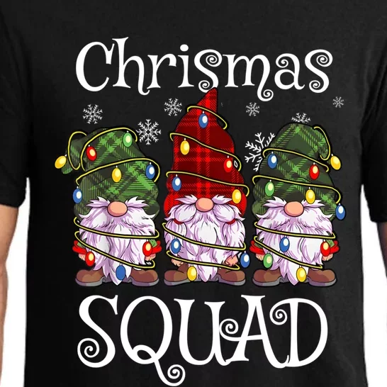 Christmas Squad Gnomies Christmas Gnome Family Matching Pjs Gift Pajama Set